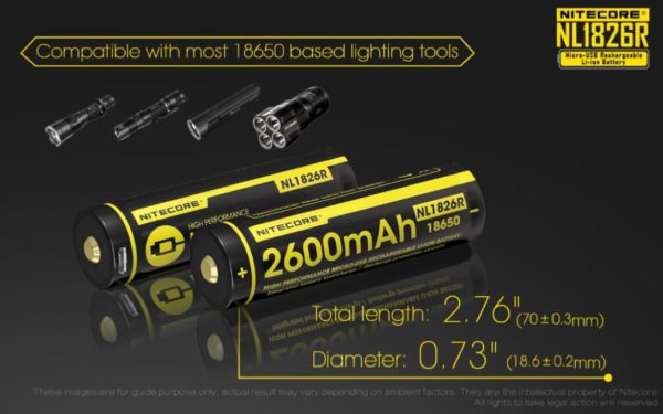 Pack NiteCore LR30 + Accu Li-ion 2600MAh – Image 14