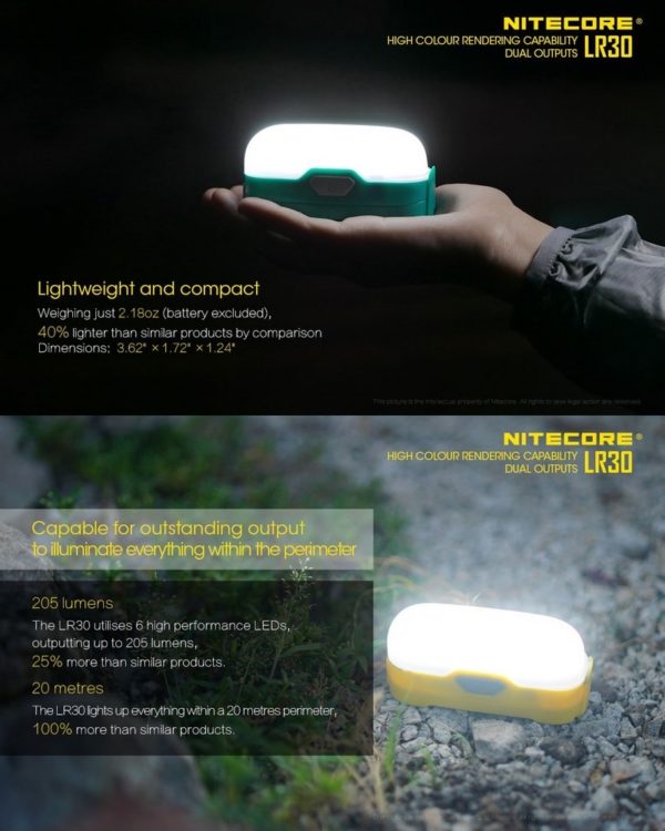 Pack NiteCore LR30 + Accu Li-ion 2600MAh – Image 4