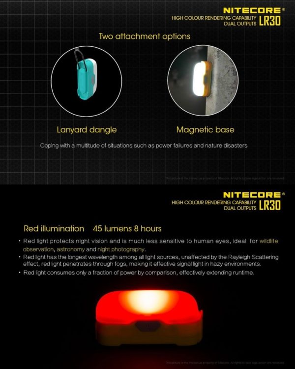 Pack NiteCore LR30 + Accu Li-ion 2600MAh – Image 5