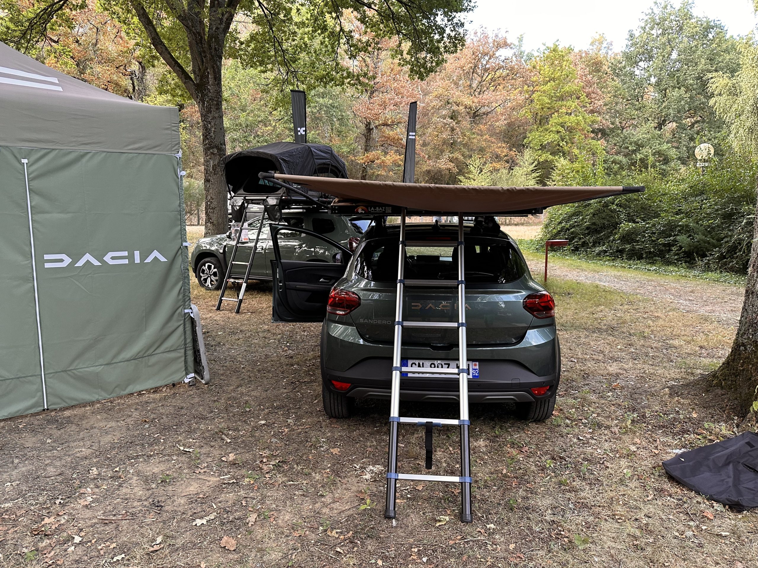 S'PA Lu - Tente de toit rigide avec barres - Rooftop Camp